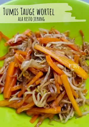 Foto resep Tumis Wortel Tauge Ala Resto