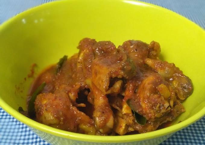 Resep: Ayam Kampung Bumbu Rujak Istimewa