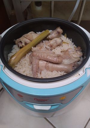 Foto resep Nasi Ayam Hainan Ricecooker