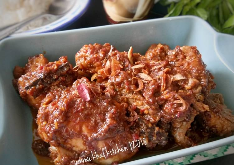 Resep Ayam Masak Habang, Menggugah Selera
