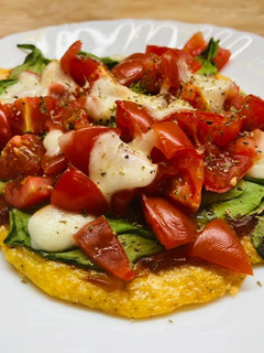 Keto pizza recept fotója