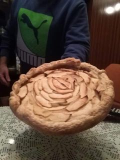 Una foto de Tarta de manzana