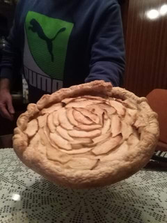 Una foto de Tarta de manzana
