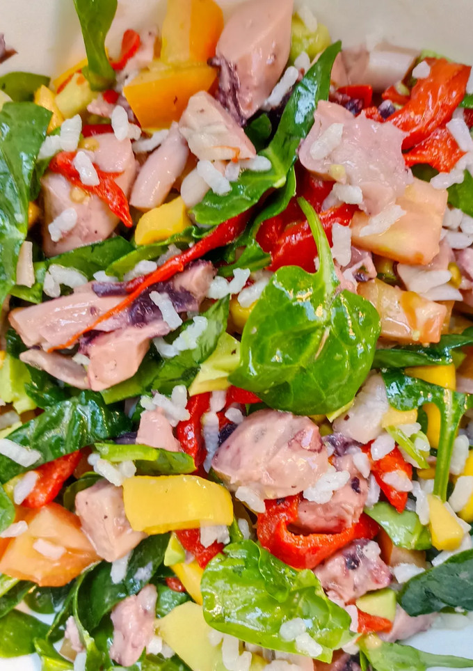 Una foto de Ensalada completa
