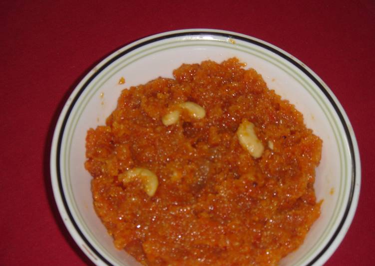 Carrot halwa