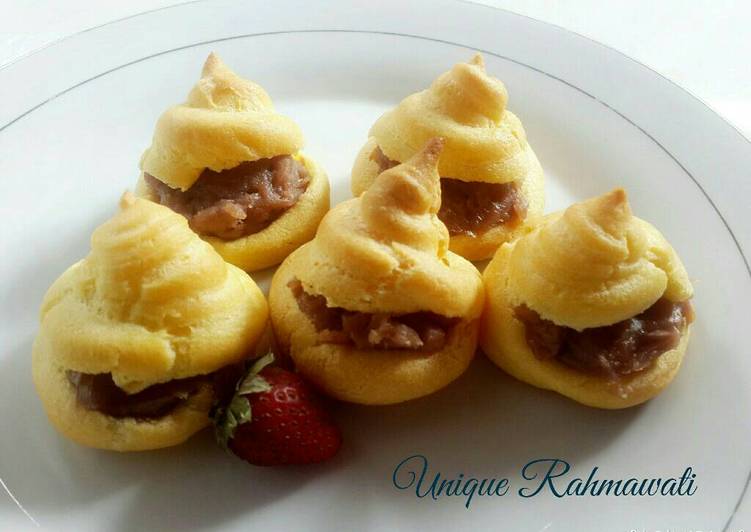  Resep  Kue  sus vla  coklat  oleh Unique Rahmawati Khaishady 