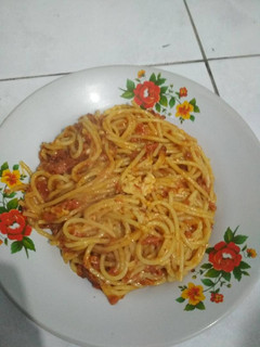 Foto resep Spaghetti saos kornet keju