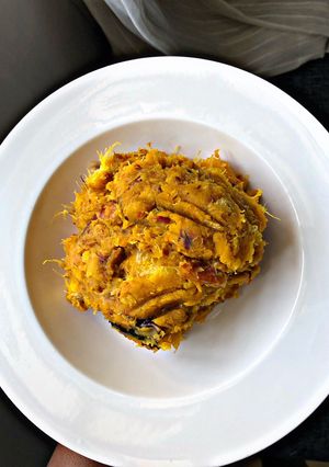 A picture of One Pot Yam Porridge.