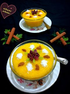 عکسی از دستور شله زرد الهام پز