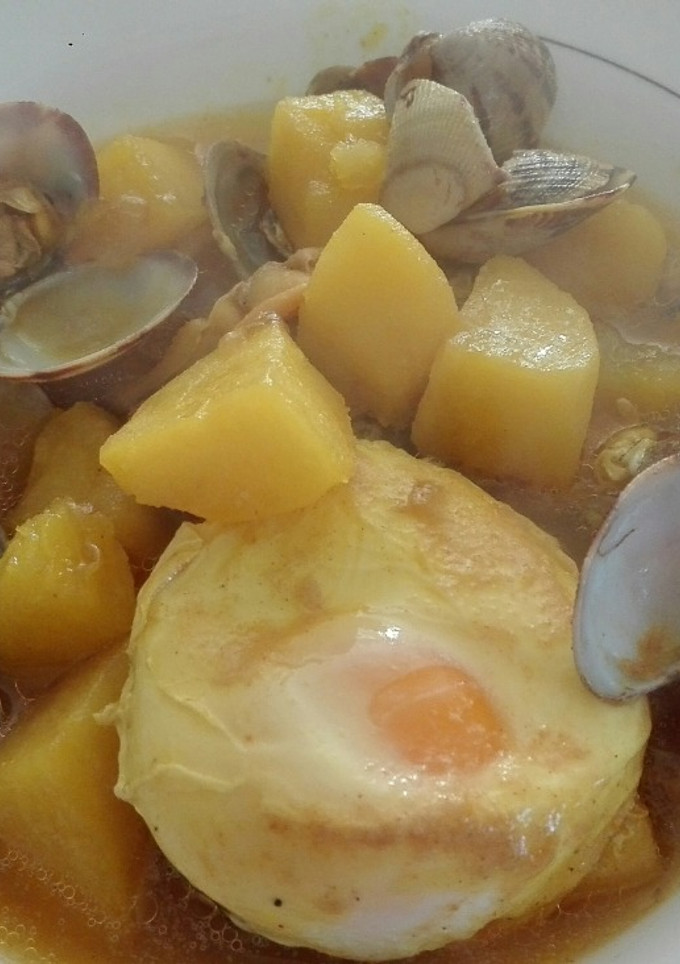 Una foto de Guiso de almejas