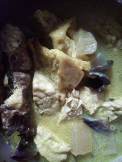 Foto resep Kotokan tahu tempe + ikan pe (pari)
