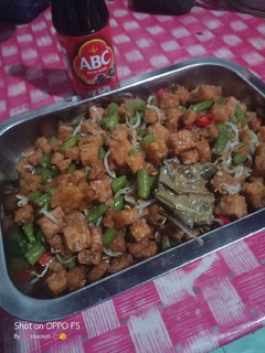 Foto resep 03. Tumis tempe toge buncis