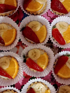 صورة لوصفة تارتولات بالفواكه