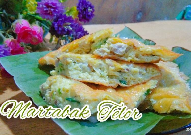 Resep Martabak telor mudah yang pingin nambah