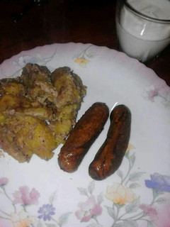 A picture of Plaintains in Peanut Sauce...