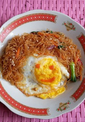 Foto resep Bihun goreng wortel