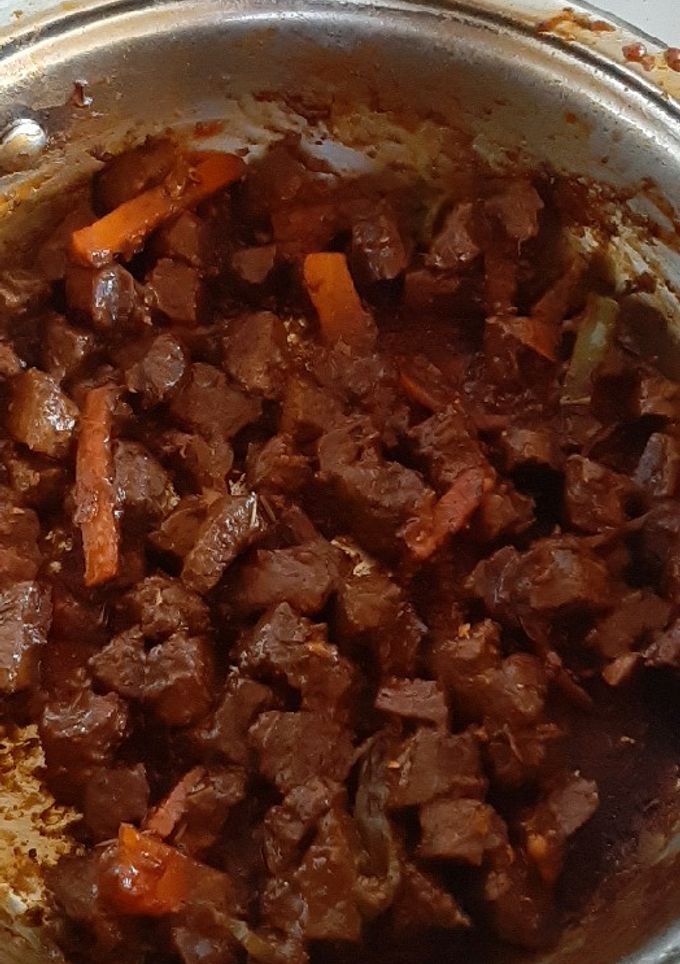A picture of Spiced liver.