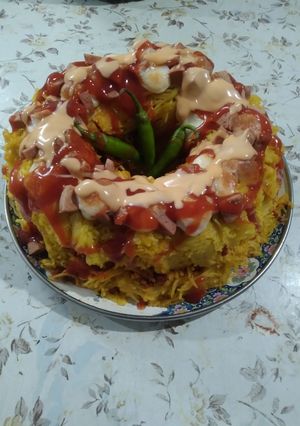 عکسی از دستور کیک ماکارونی