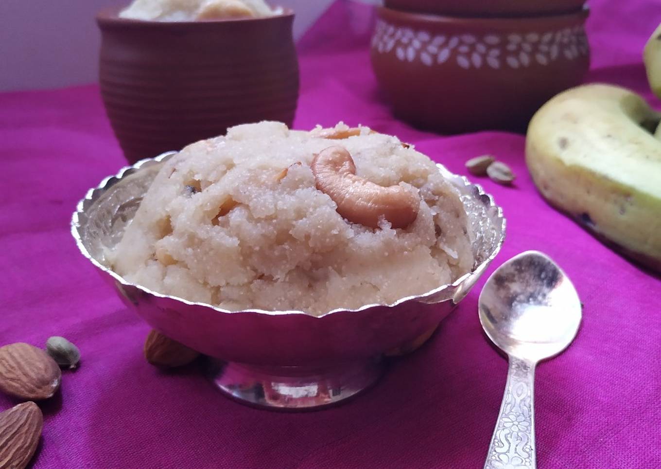 Banana Sooji Halwa