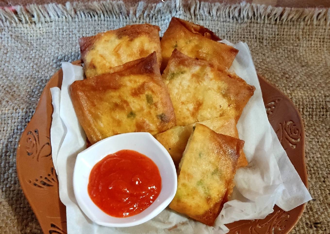 Martabak tahu kulit lumpia