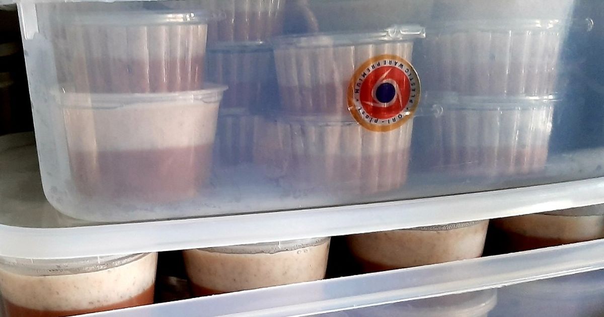 Puding Coklat Oreo Cup