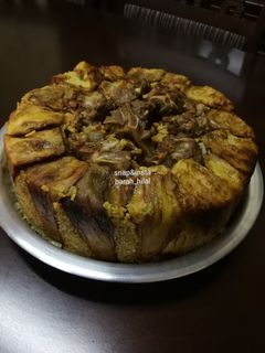 صورة لوصفة مقلوبة اللحم