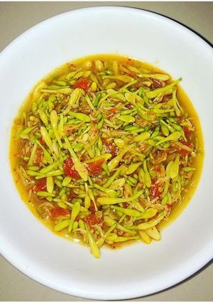 Foto resep Tumis bunga pepaya peppi'