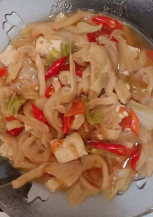 Foto resep Jamur tumis kuah cocok buat diet