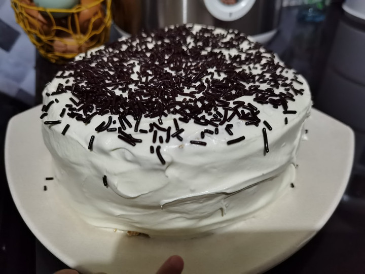 Resep: Kue ulang tahun dengan bahan yang ada dirumah Menu Enak