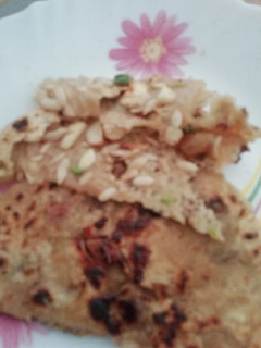 A picture of Dry fruits Paratha.