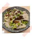 涼拌蓮藕毛豆木耳冷便當🍱
