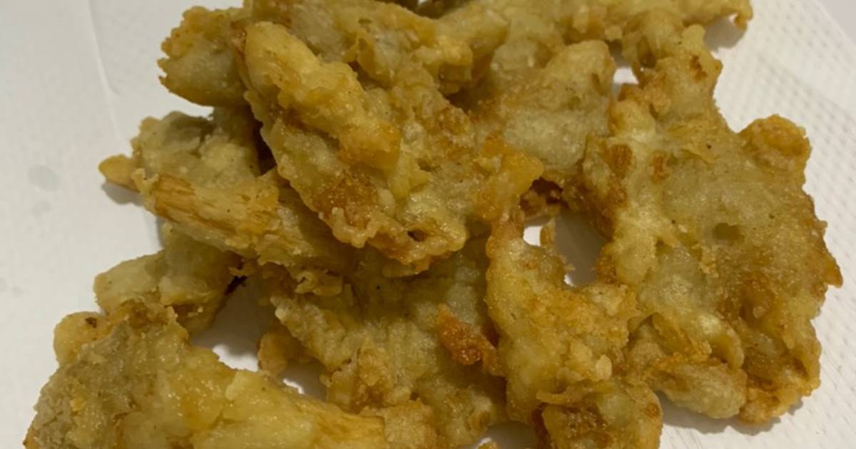 Resep Jamur Tiram Crispy Pakai Tepung Serbaguna Homemade Oleh Glows