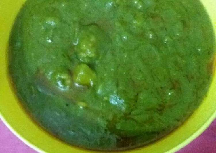 Recipe of Award-winning Palak aloo