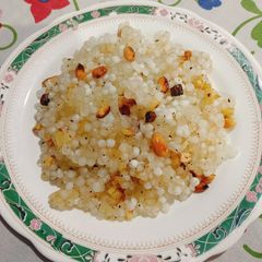 A picture of Sabudana Khichdi.