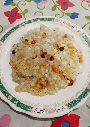 A picture of Sabudana Khichdi.