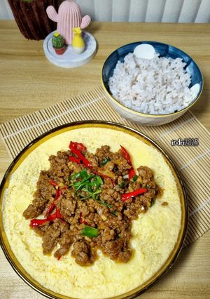 Foto resep Telur Kukus Daging Cincang