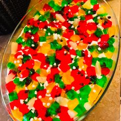 A picture of Rainbow delight 🌈.