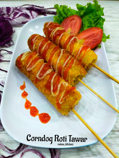 Foto resep Corndog Roti Tawar