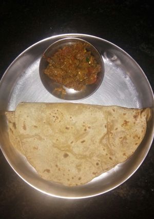 A picture of Baingan Bharta.