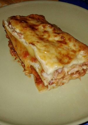 Csirkés cannelloni recept fotója