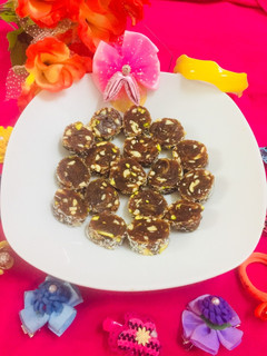 A picture of #dates dry fruits roll.