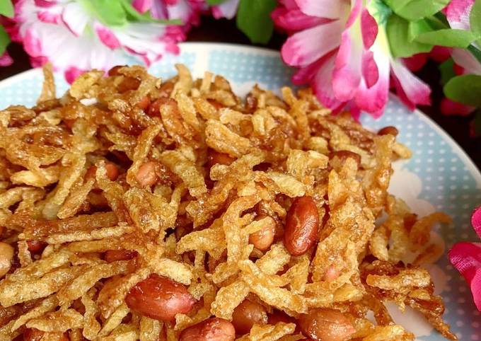 Resep: Kentang Mustofa (Kentang Kering Balado) Yang Sederhana