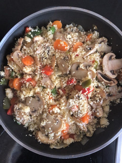 Una foto de Cous-cous de verdura