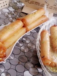 صورة لوصفة حلا بعجينه السمبوسة