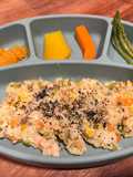 ข้าวผัดกุ้งตับผักรวม สำหรับเด็ก Blw