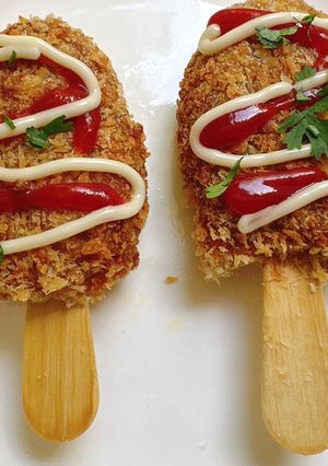 Hình của món Thịt chiên xù cho bé.