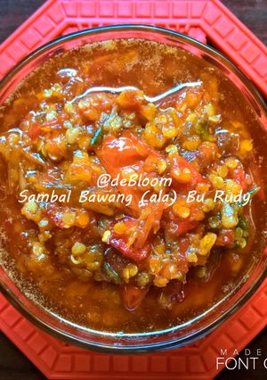 Foto resep 191. Sambal Bawang (ala) Bu Rudy