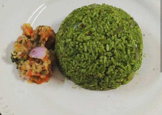 Simple Way to Prepare Homemade Healthy palak khichdi