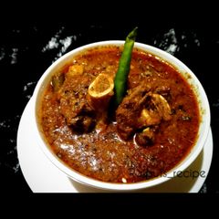A picture of Mutton Ghee Roast.