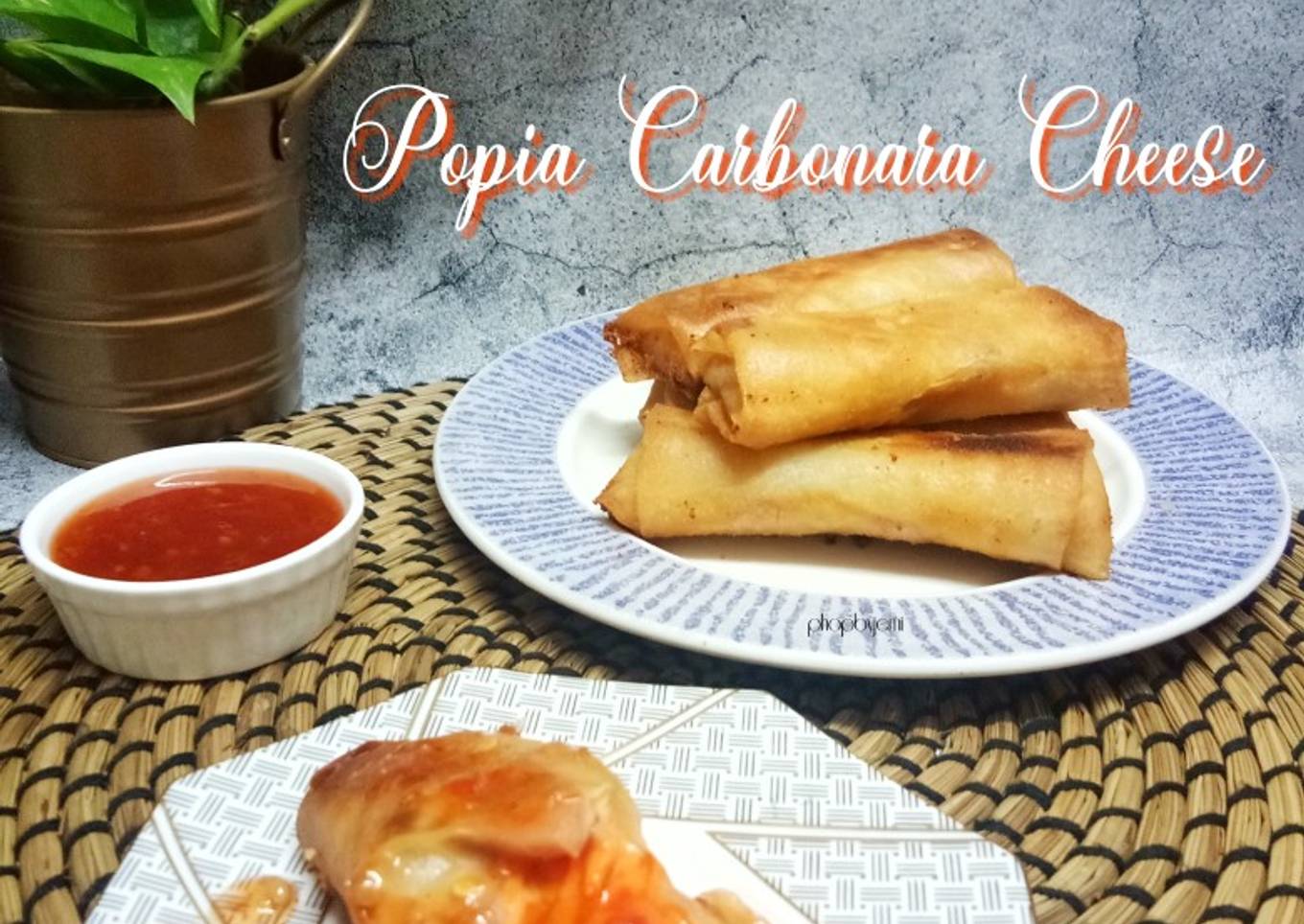 Resepi Popia Carbonara Cheese Yang Sempurna Dan Gampang Resepi Kak Ross